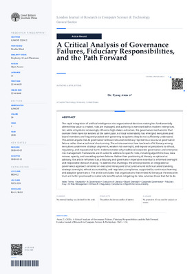 A Critical Analysis of Governance Failures, Fiduciary Responsibilities, and the Path Forward