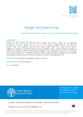 Design and Good Living
