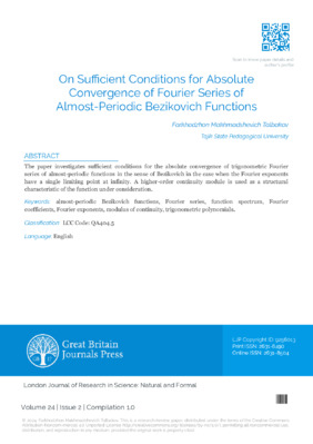 On Sufficient Conditions for Absolute Convergence of Double Fourier