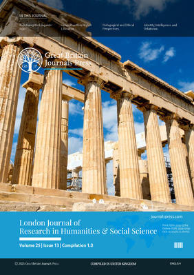 LJRHSS Volume 25 Issue 13
