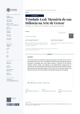 Trindade Leal: Memória da sua Infância na Arte de Gravar